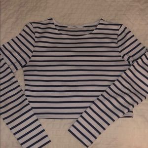 Striped matching set.